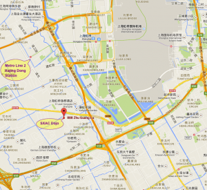 Dojo location map